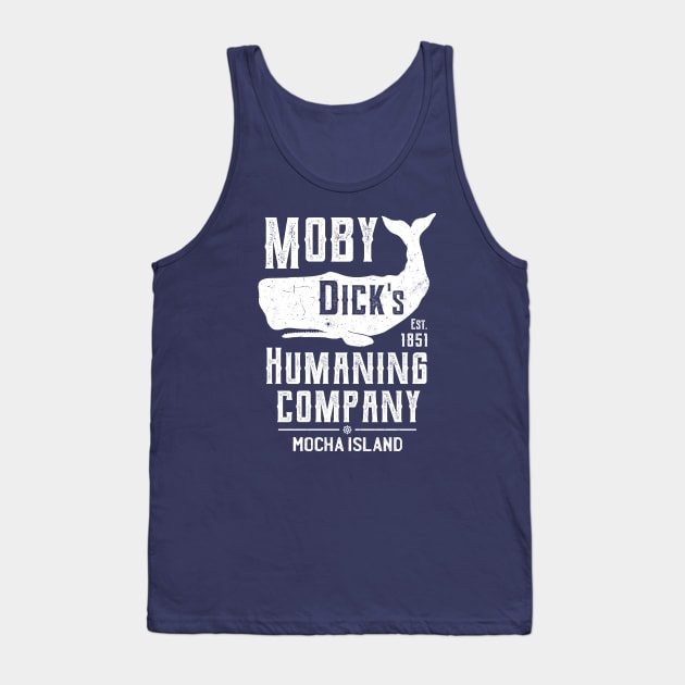 Moby Dick Humaning Company - Anti Whaling T-Shirt Tank Top by IncognitoMode